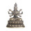 3Stk Retro Messing Guanyin Buddha Statue Für Desktop 1