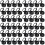 48Stk Leichter Eyeshadow Organizer Mit Platzsparendem Design 8