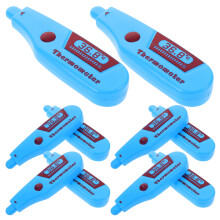 50Stk Kunststoff Arztspiel Thermometer Für Kreatives Rollenspiel Blau