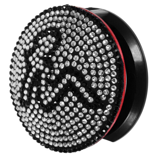 3Stk Strass Cover Weiß ABS Auto Bling Accessoire 1