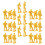 108 mikro landschaft mini figuren, , miniaturmenschen 1