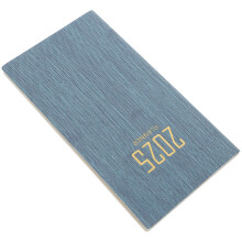 5Ud Notepad Planificador Azul Resistente Papel+pu Para Trabajo Y Hogar