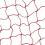 Professional Training Standard Braided Badminton Net 6.0m x 0.75m White Hem 5