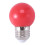 E27 LED Light Warm Red Bulb Plastic Bulb (0.5W Power, Red) 1