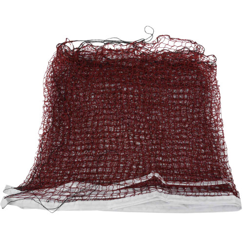 Professional Training Standard Braided Badminton Net 6.0m x 0.75m White Hem 1