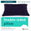Double-sided Flocking Pillow Inflatable Portable Foldable Pillow for Camping/ Traveling/ Office 2