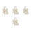 4Sets Sommerkleidung Baby Einfach Wechseln 7