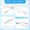 Chrome Canvas Stretching Pliers for stretcher bars artist framing tool 6