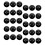 60Pcs Durable Black PP Landscape Pin Gaskets for Home Garden Use 1