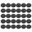 60Pcs Durable Black PP Landscape Pin Gaskets for Home Garden Use 2