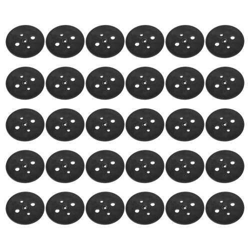60Pcs Durable Black PP Landscape Pin Gaskets for Home Garden Use 1