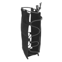 Portabotellas Táctico Estuche Para Botellas de Agua Nylon Molle Portabotellas de Agua Durable Para El Ciclismo Correr Deportes Al Aire Libre - Negro