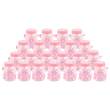 24 x Baby bottle baby bottle 4x9cm rhinestone bear gift favor baby girl baby baptism