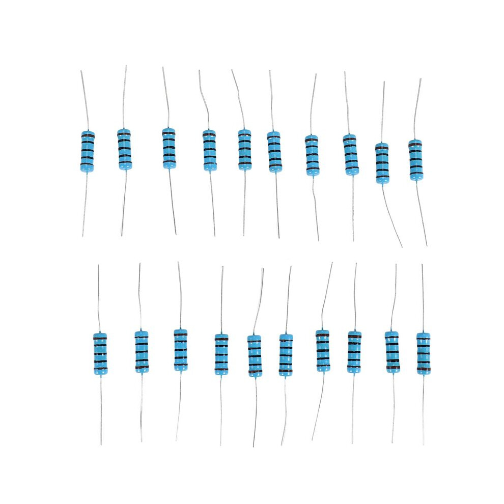 20Pcs 100 Ohm 1% 3W Metal Film Resistor 3 Watts 100R Resistor 6032033477911