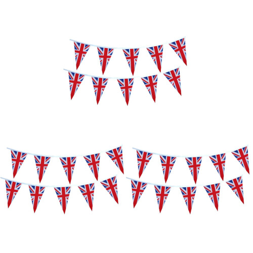 3Stk Uk Flaggen Wimpel Banner Polyester Hängend 1
