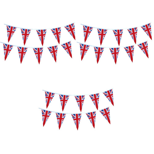 3Stk Uk Flaggen Wimpel Banner Polyester Hängend 2