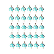 90Stk Skyblue Schmuck Anhänger Resin Für DIY Bastelprojekte
