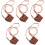 5Ud Lanyard Para Gafas Marrón Sintética Resistente Y 5