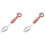 2Ud Cucharas Para De Bebé Acero Inoxidable Setas 2