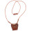 5Ud Lanyard Para Gafas Marrón Sintética Resistente Y 2