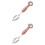 2Ud Cucharas Para De Bebé Acero Inoxidable Setas 5