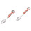 2Ud Cucharas Para De Bebé Acero Inoxidable Setas 4