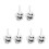 6Ud Esponjas De Infantiles Panda Suaves Y Exfoliantes Multicolor 4