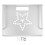 3Pcs White Stb Box Replacement Stand Aluminum Alloy Router Holder 1