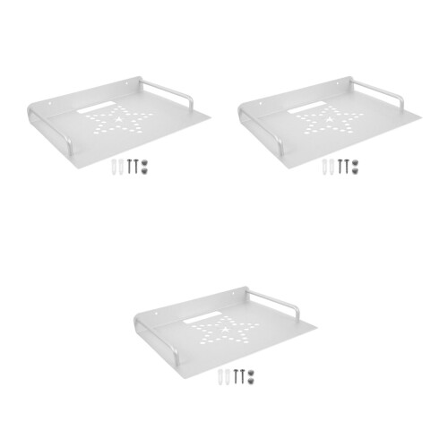 3Pcs White Stb Box Replacement Stand Aluminum Alloy Router Holder 1