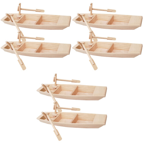 6Ud Decorativos De Madera Color Marrón Para Hogar 2