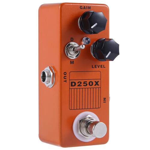 Mosky D250X  Overdrive Preamp Guitar Effect Pedal with True Bypass