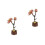 2Stk Holz Puzzle 3D DIY Blumenstrauß Bastelset 6