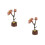 2Stk Holz Puzzle 3D DIY Blumenstrauß Bastelset 5