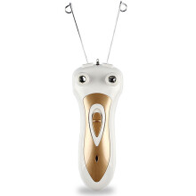 Electric Women Epilator Men Body Face Leg Neck Facial Hair Remover for Lady with Cotton Thread Makeup Cosmetic Tool