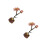 2Stk Holz Puzzle 3D DIY Blumenstrauß Bastelset 9