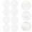 50Ud Cápsulas Plásticas Blancas Multiuso Para Máquina Y Decoración 1
