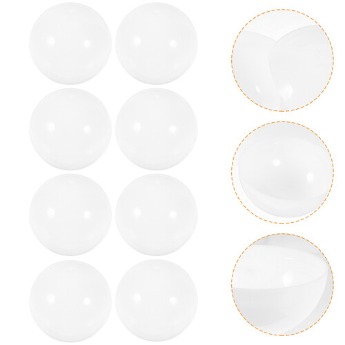 50Ud Cápsulas Plásticas Blancas Multiuso Para Máquina Y Decoración