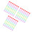 900Pcs Assorted Chips Smooth Surface Game Markers 11