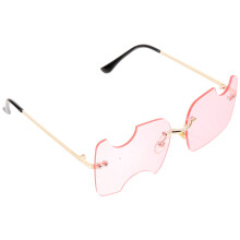 2Ud Gafas Sin Montura Rosa Para Playa Fiestas Accesorio Ud
