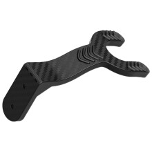 3Ud Soporte Negro ABS Para Casco Y Accesorios De Motocicleta