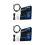 2Sets Wireless Audio Mixer 5-Kanal Mischkonsole Schwarz ABS Material 5