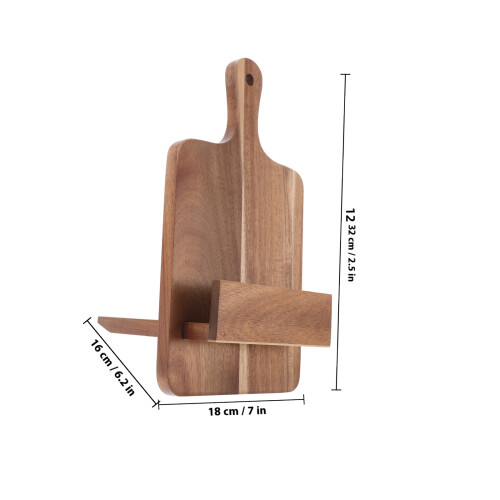 Soporte De Madera Para Recetas, Montado En Pared 1