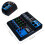 2Sets Wireless Audio Mixer 5-Kanal Mischkonsole Schwarz ABS Material 10