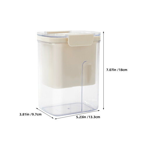 2Stk. Griechischer Joghurtbereiter Mit Feinmaschigem Netz Und Deckel 2