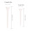 100Pcs 83 mm Professional Tee System Plastic  Tee Maximizes Golfers' Teeing Performance  Accessories 7