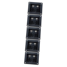 Luidspreker Achterbedradingsbord Luidsprekerkabel Luidsprekers Draadbord Audio Multifunctionele Bedradingsbord Draad en Kabel 5PCS