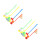 2Sets Kinder Golfs Speelgoedset Interactief Hout Kind Gekleurd 6