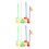 2Sets Kinder Golfs Speelgoedset Interactief Hout Kind Gekleurd 8
