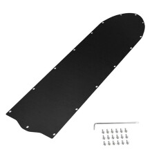 Pour Max G2 Couvercle Inférieur de Batterie en Acier Inoxydable Couvercle de Protection de Châssis de Scooter Électrique Pièces de Réparation