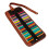 Rollup Pencil Case Canvas Organizer With 36 Slots Black 3
